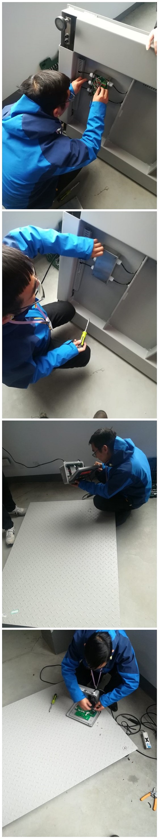科伯舒特電子地磅安裝現(xiàn)場