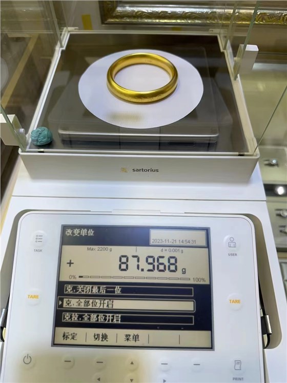 賽多利斯MSA電子天平稱(chēng)黃金 (1)
