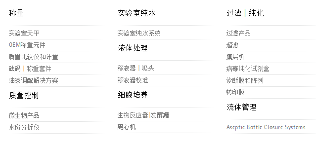 蘇州金鉆賽多利斯實(shí)驗(yàn)室主營產(chǎn)品